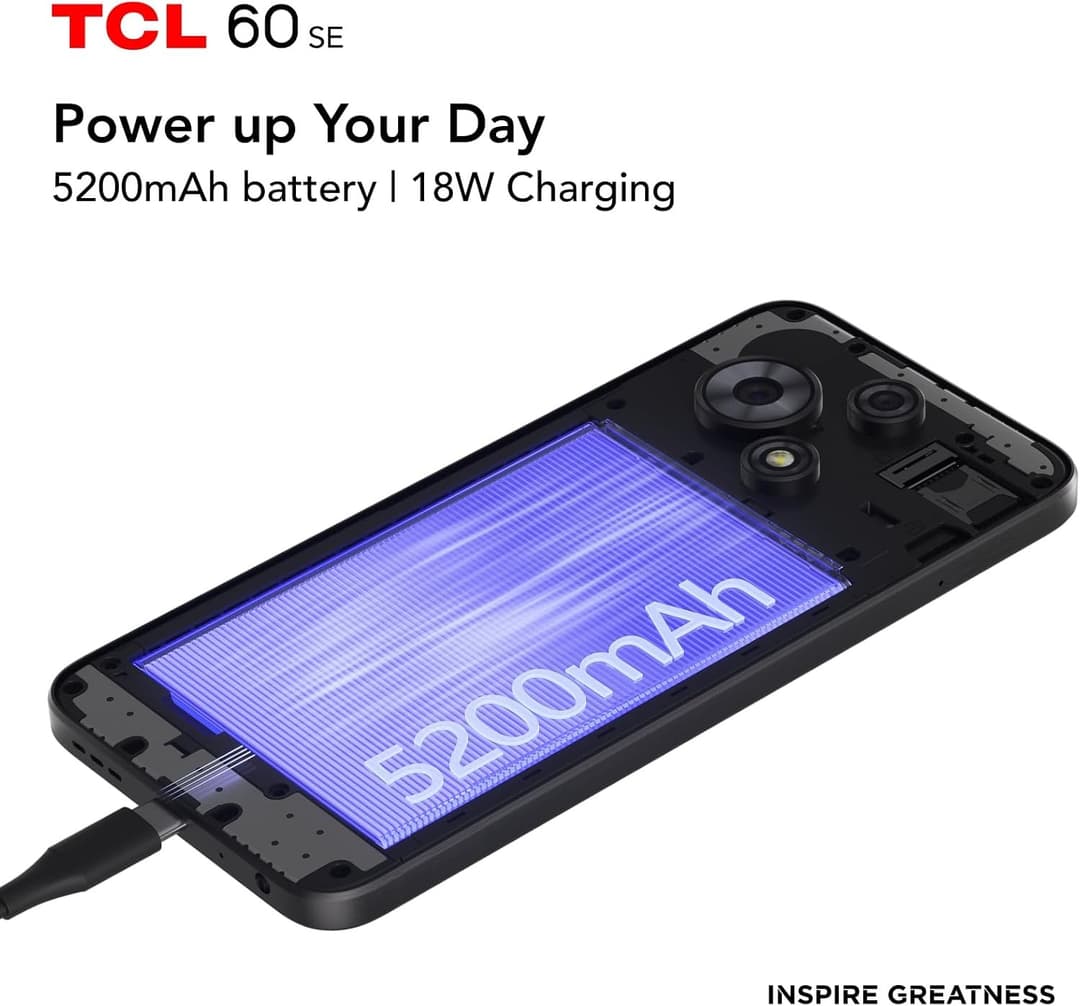 TCL 60 SE 512GB Obsidian Black - Image 6