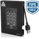 1TB Apricorn Aegis Padlock Fortress USB3.0 External Hard Drive - Black thumbnail 1