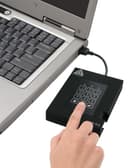 1TB Apricorn Aegis Padlock Fortress USB3.0 External Hard Drive - Black thumbnail 2
