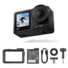 DJI Osmo Action 4 Essential Combo 4K 120fps Action Camera WiFi Bluetooth - Black