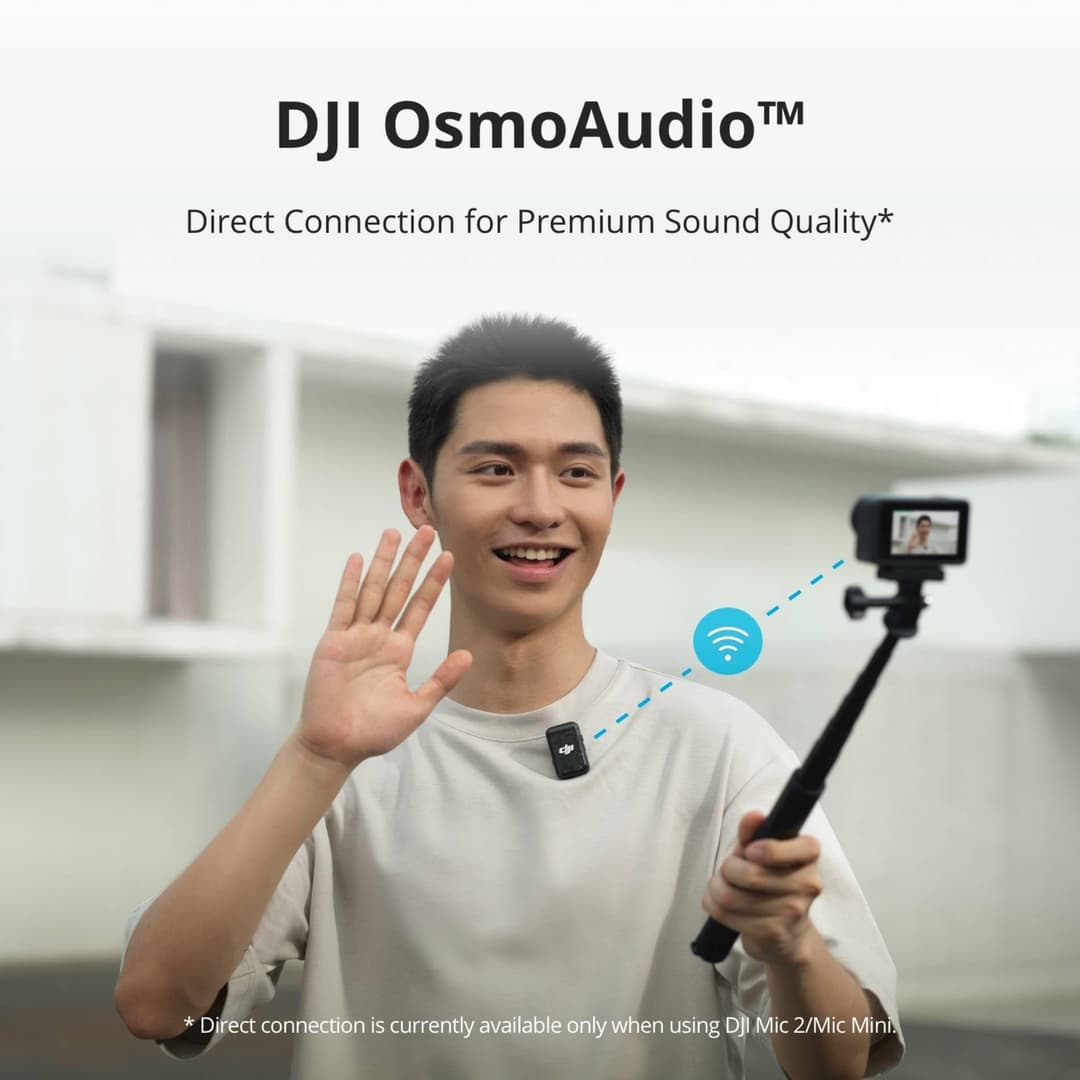 DJI Osmo Action 4 Essential Combo 4K 120fps Action Camera WiFi Bluetooth - Black - Image 6