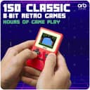 Orb - Retro Mini Handheld Games Console (150 Games) Gold thumbnail 2