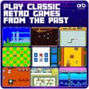 Orb - Retro Mini Handheld Games Console (150 Games) Gold thumbnail 5