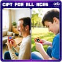 Orb - Retro Mini Handheld Games Console (150 Games) Gold thumbnail 7