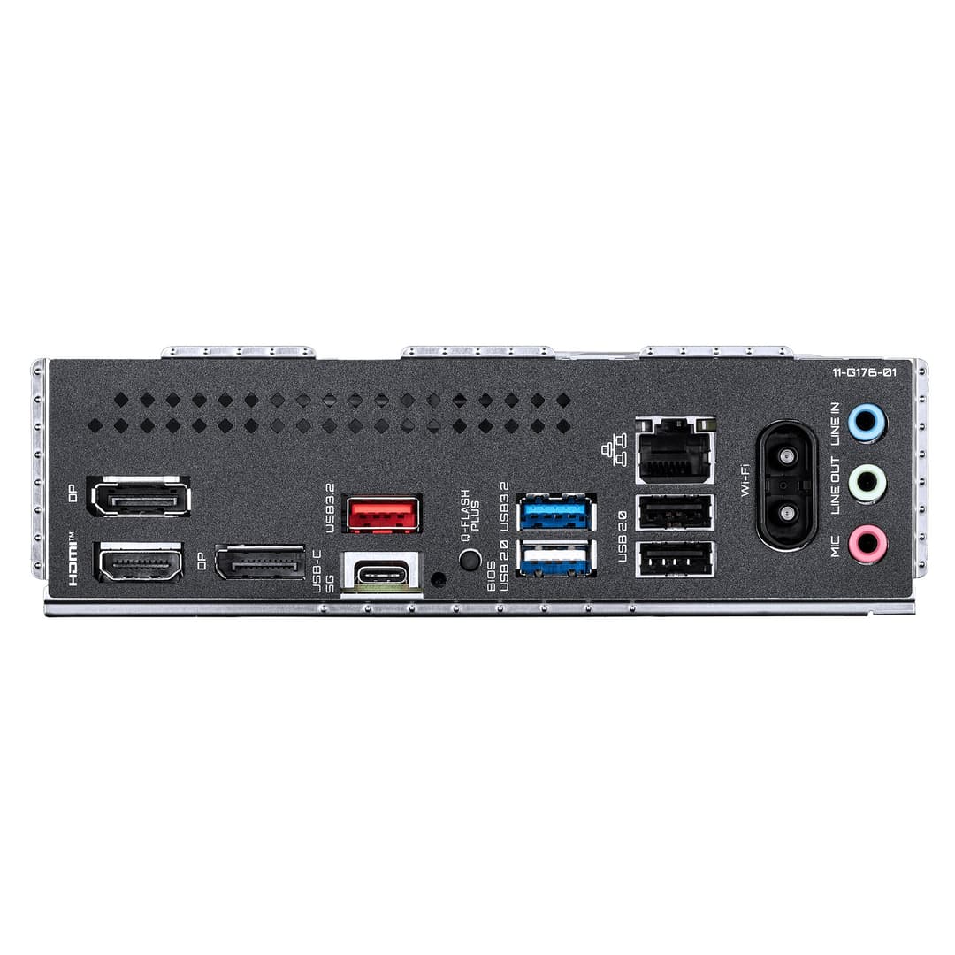 GIGABYTE B840M GAMING PLUS WIFI6E Motherboard - AMD Ryzen 9000 CPUs, 8+2+2 Phases VRM, up to 8200MHz DDR5(O.C), 2xPCIe 4.0 M.2, Wi-Fi 6E, 1GbE LAN, USB 3.2 Gen 2 - Image 4