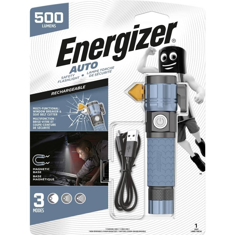Energizer E303957300 Rechargeable Auto Magnetic Safety Torch - Blue - Image 1