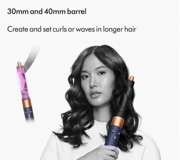 DYSON Airwrap Complete Long Volumise Multi-Styler & Dryer - Prussian Blue & Rich Copper - Image 6
