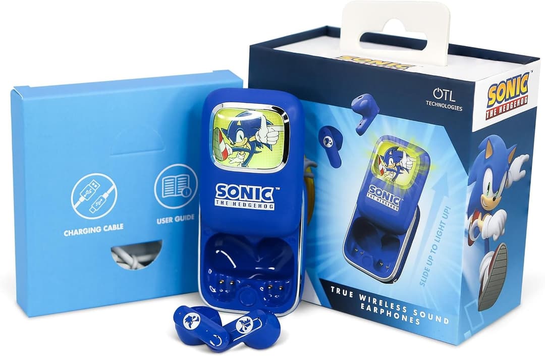 Sonic The Hedgehog Slide Open TWS Earphones - Image 4
