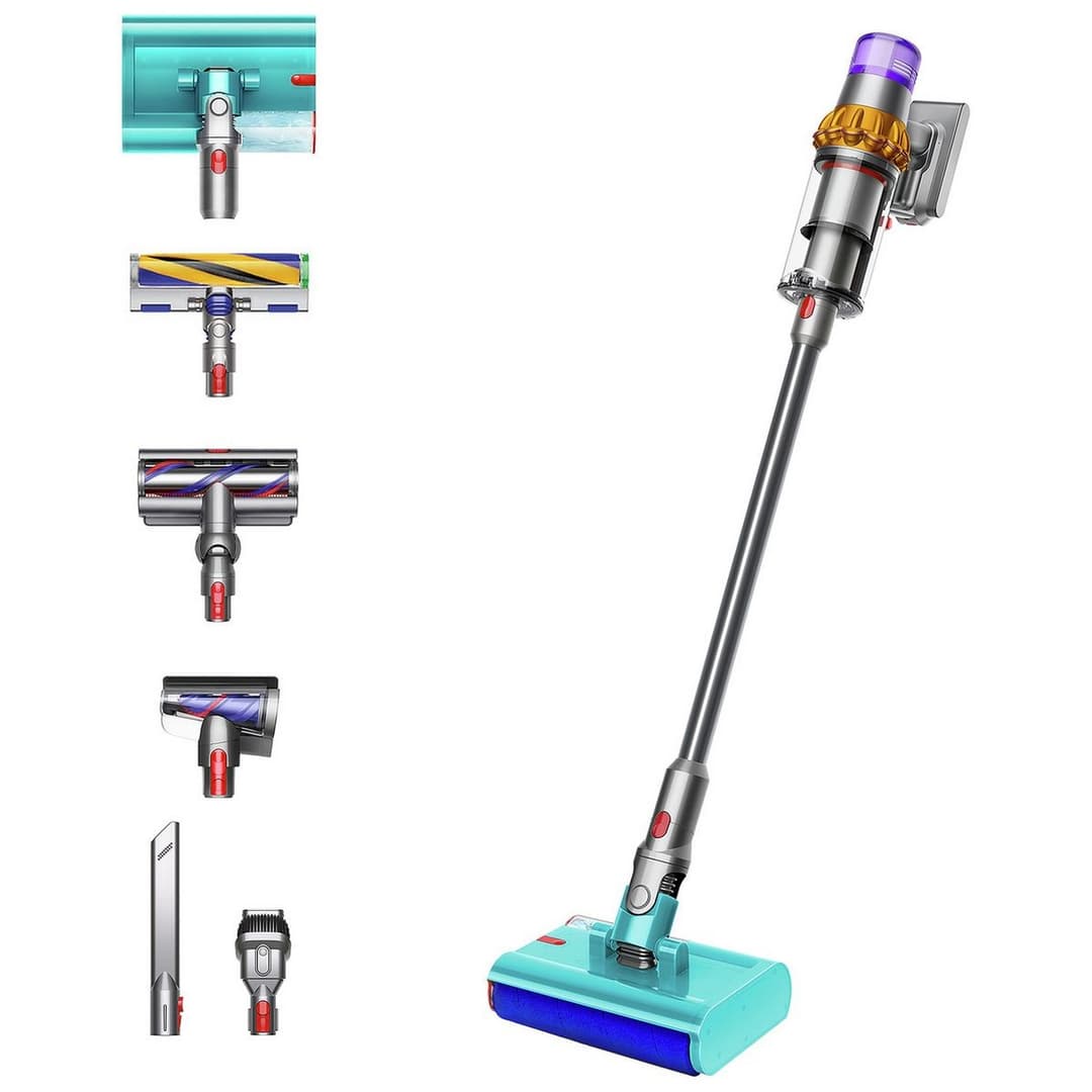 Dyson V15s Detect Submarine Cordless Vacuum Nickel & Yellow - Image 1