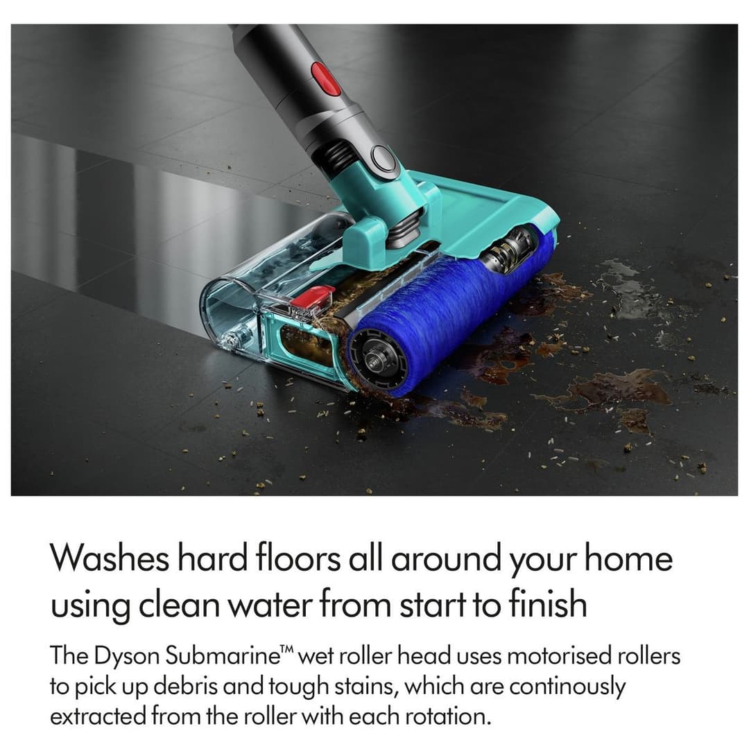 Dyson V15s Detect Submarine Cordless Vacuum Nickel & Yellow - Image 3