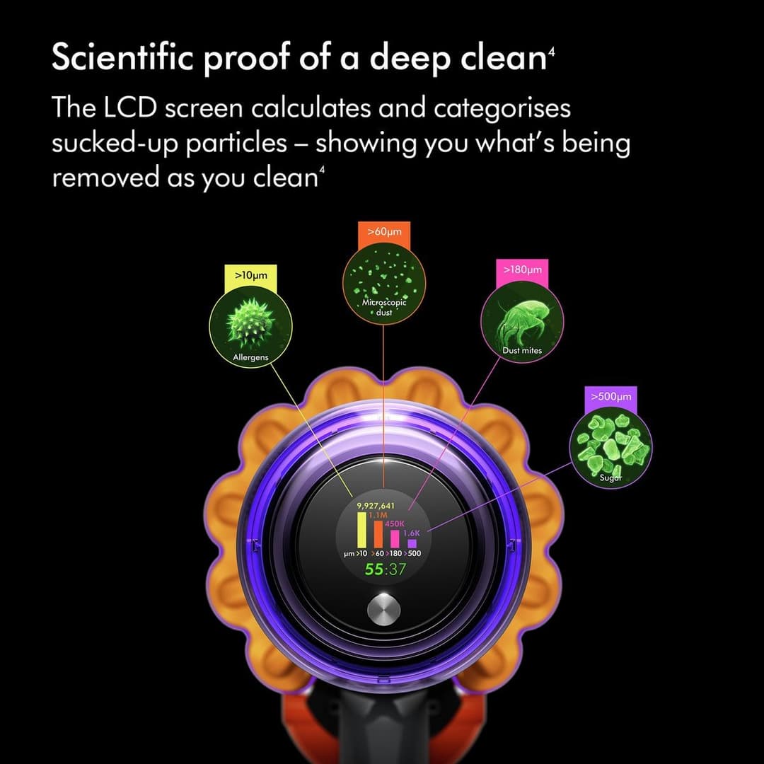 Dyson V15s Detect Submarine Cordless Vacuum Nickel & Yellow - Image 9