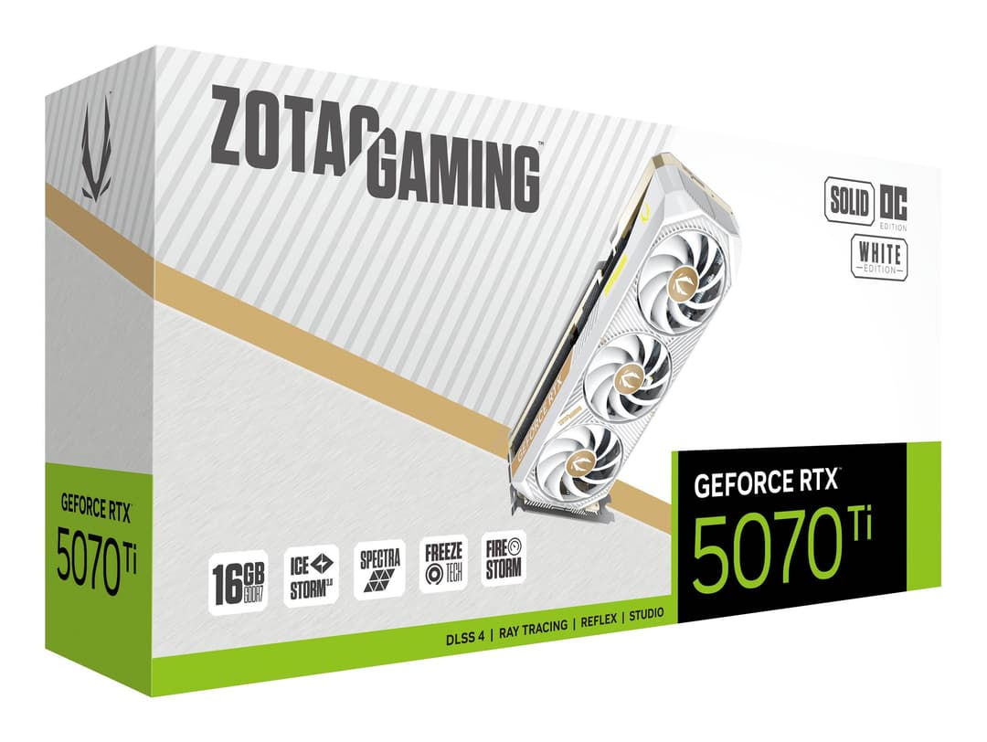 Zotac GAMING GeForce RTX 5070 Ti SOLID CORE OC NVIDIA 16 GB GDDR7 - Image 7