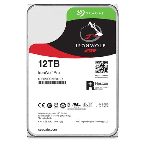 Seagate IronWolf Pro ST12000NT001 internal hard drive 3.5" 12 TB Serial ATA III - Image 4