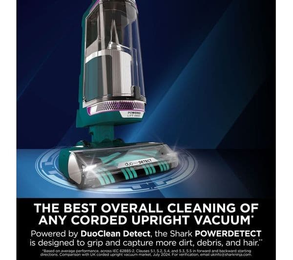 Shark AZ3900UKT PowerDetect Vacuum Dark Teal - Image 2