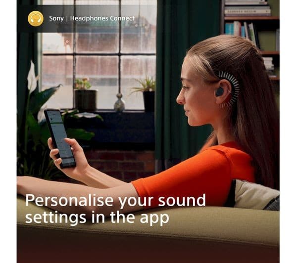 Sony LinkBuds S Earbuds Black - Image 9