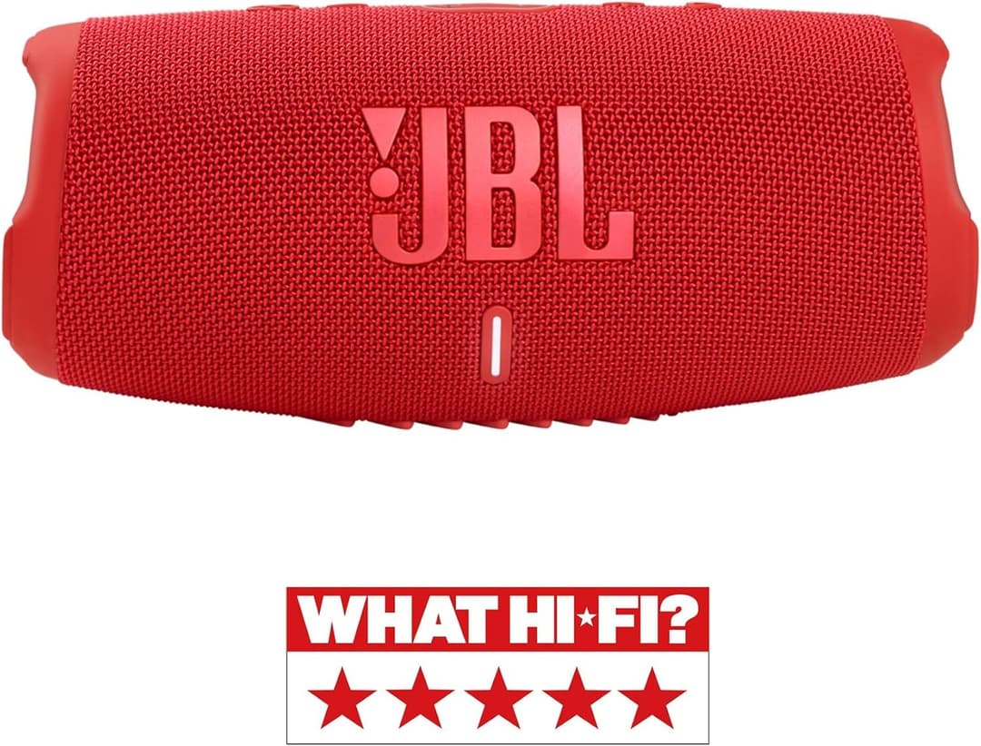 JBL Charge 5 Bluetooth Speaker Red - Image 5