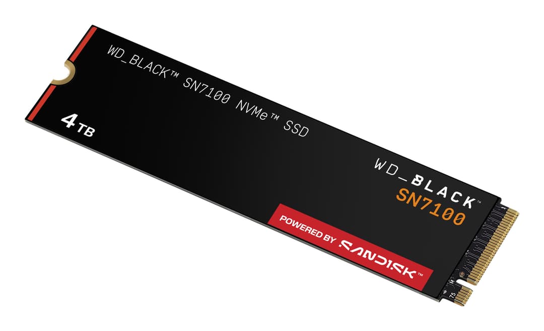Western Digital Black WD_BLACK™ SN7100 NVMe™ SSD POWERED BY SANDISK 4 TB - Image 2