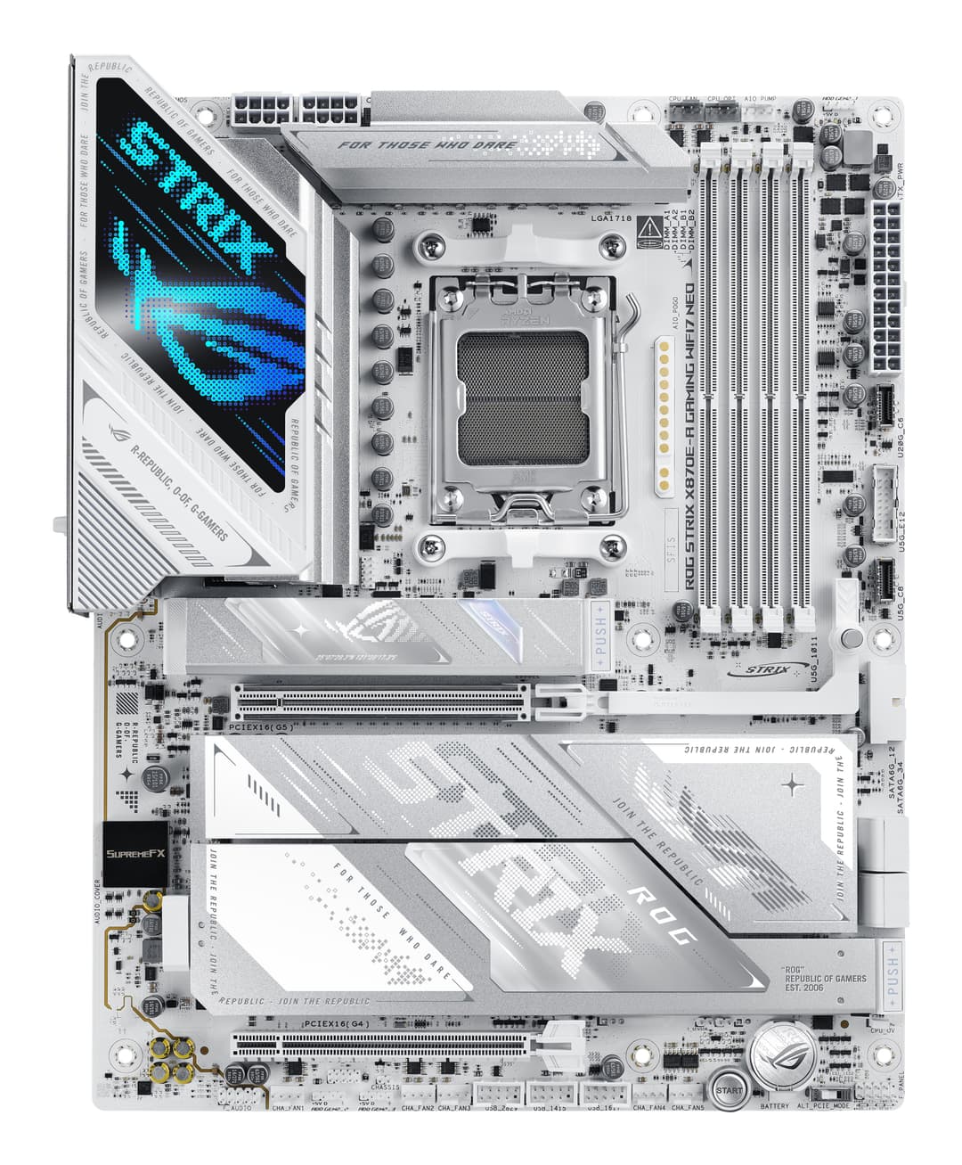 ASUS ROG STRIX X870E-A GAMING WIFI7 NEO AMD X870E Socket AM5 ATX - Image 1