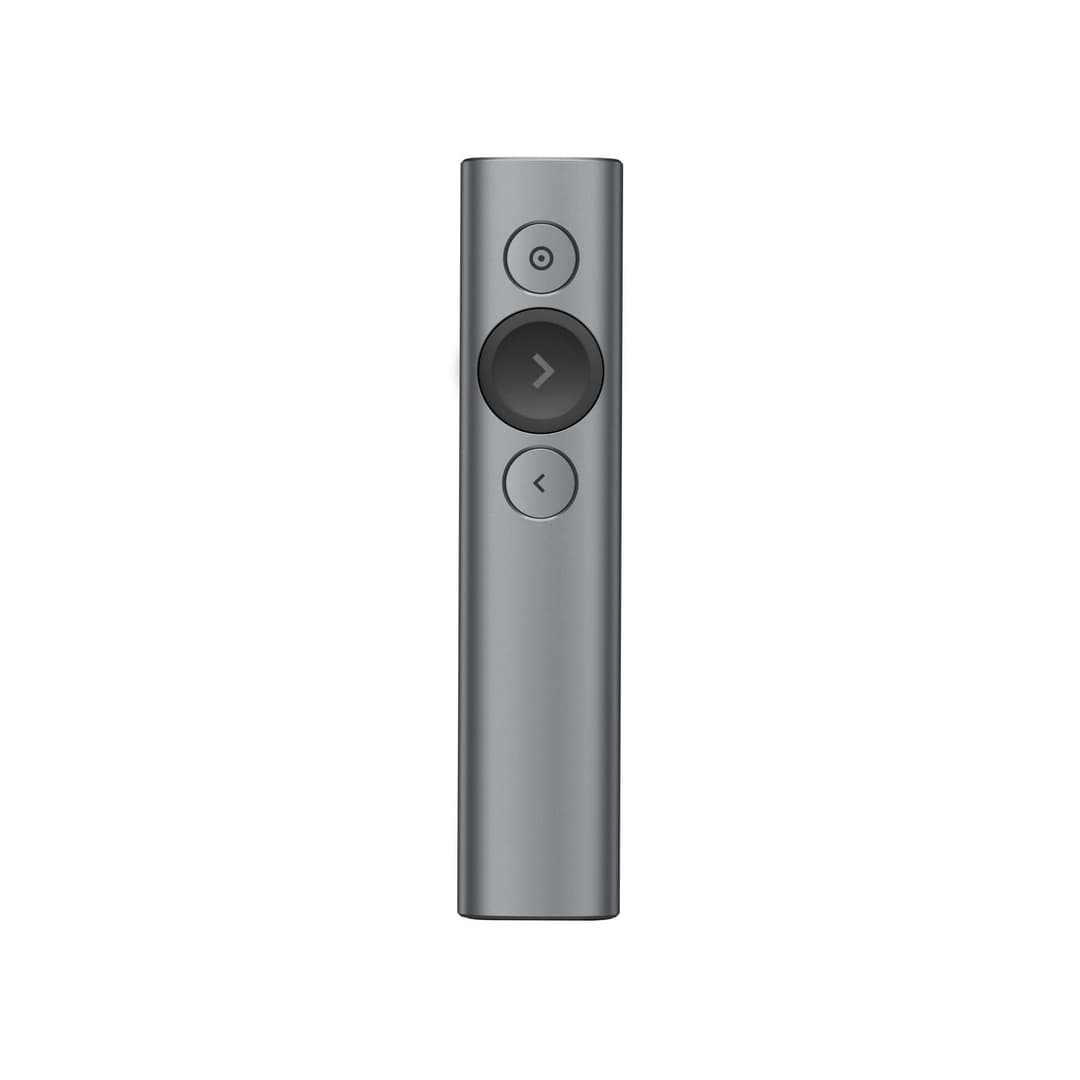 Logitech Spotlight 910-004861 Wireless Presentation Remote - Grey - Image 1