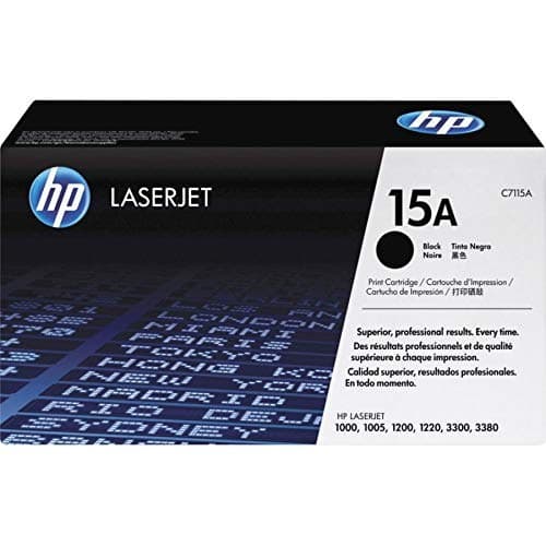 HP C7115A 15A Original LaserJet Toner Cartridge - Black - Image 2