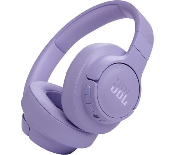 JBL Tune 770NC Wireless Bluetooth Noise-Cancelling Headphones - Purple - Image 1