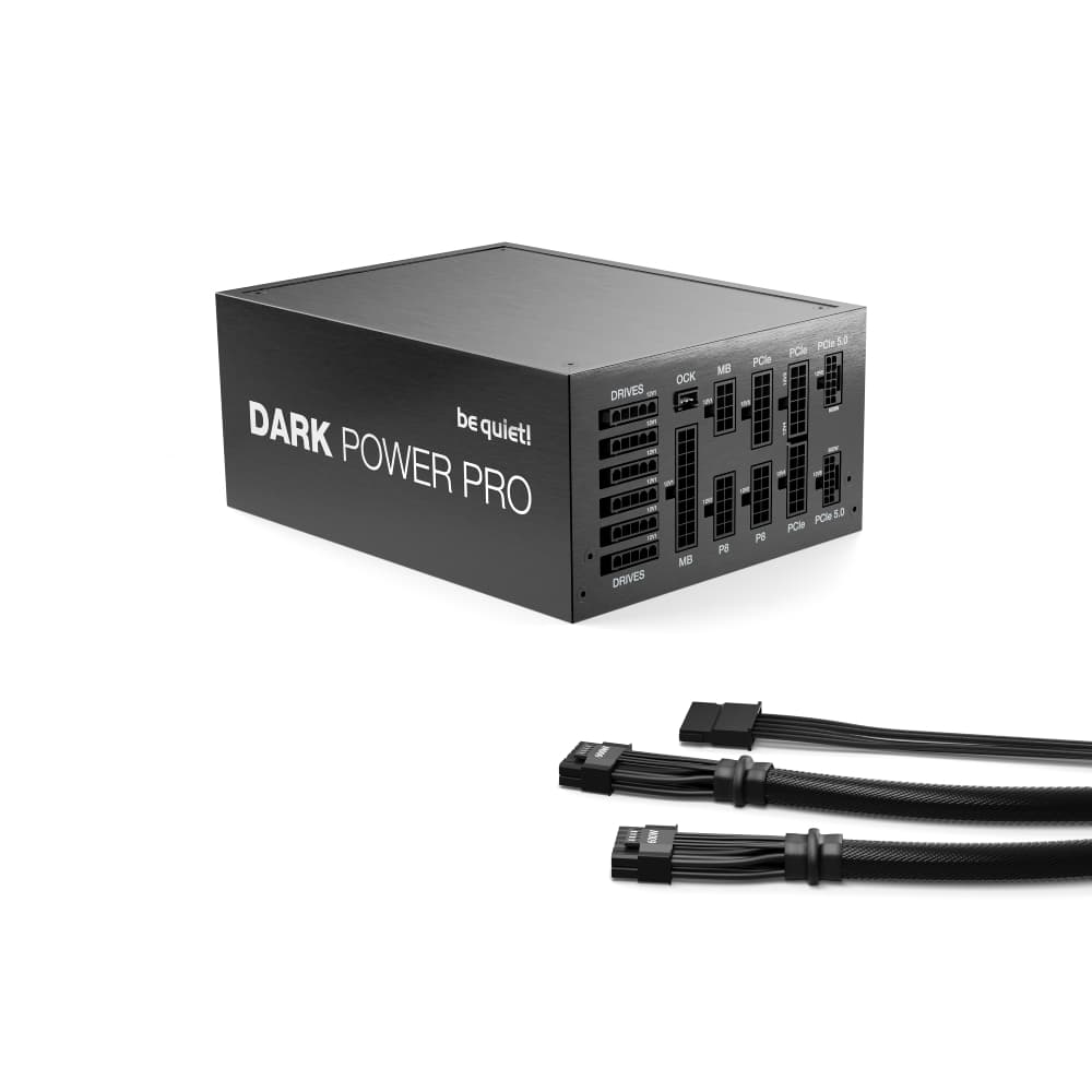 be quiet! Dark Power Pro 13 1600W 80+ Titanium Fully Modular ATX3.0 Power Supply - Image 5