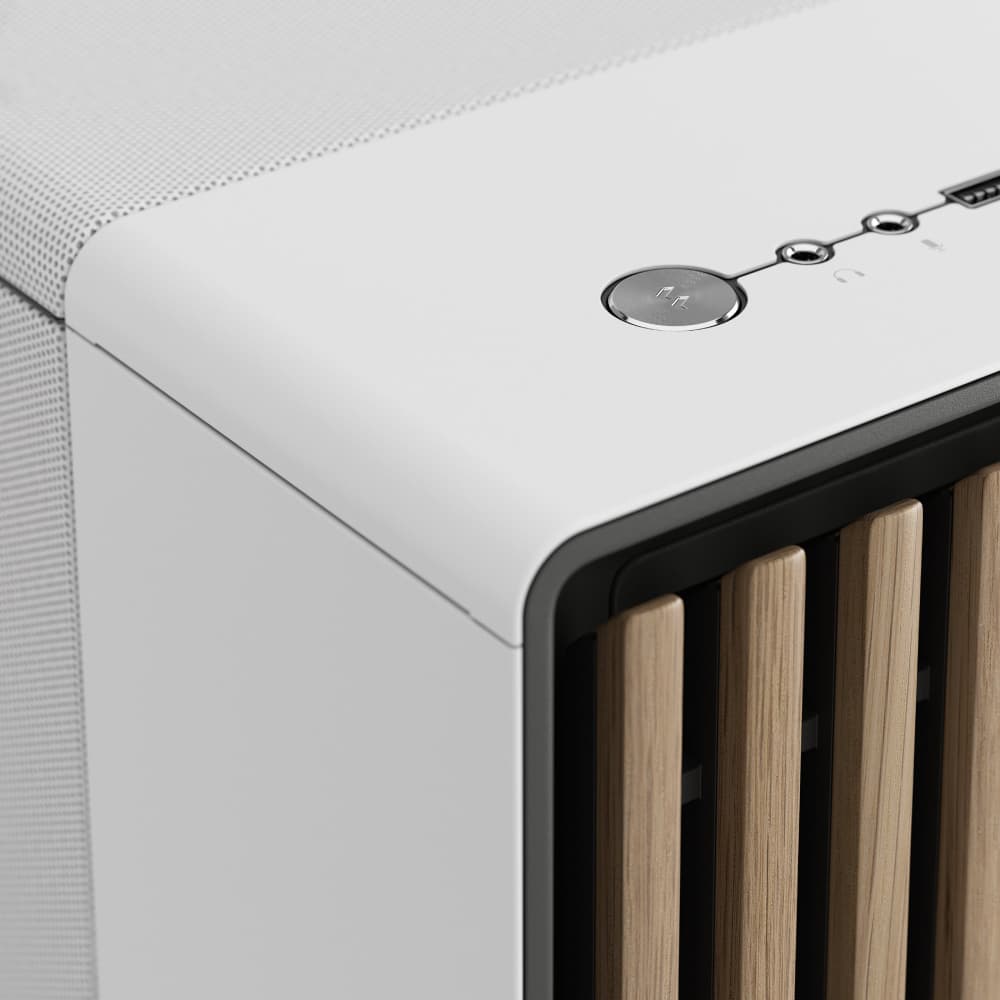 Fractal Design North XL Mesh Side Panel EATX Full Tower PC Case - Chalk White - Image 8