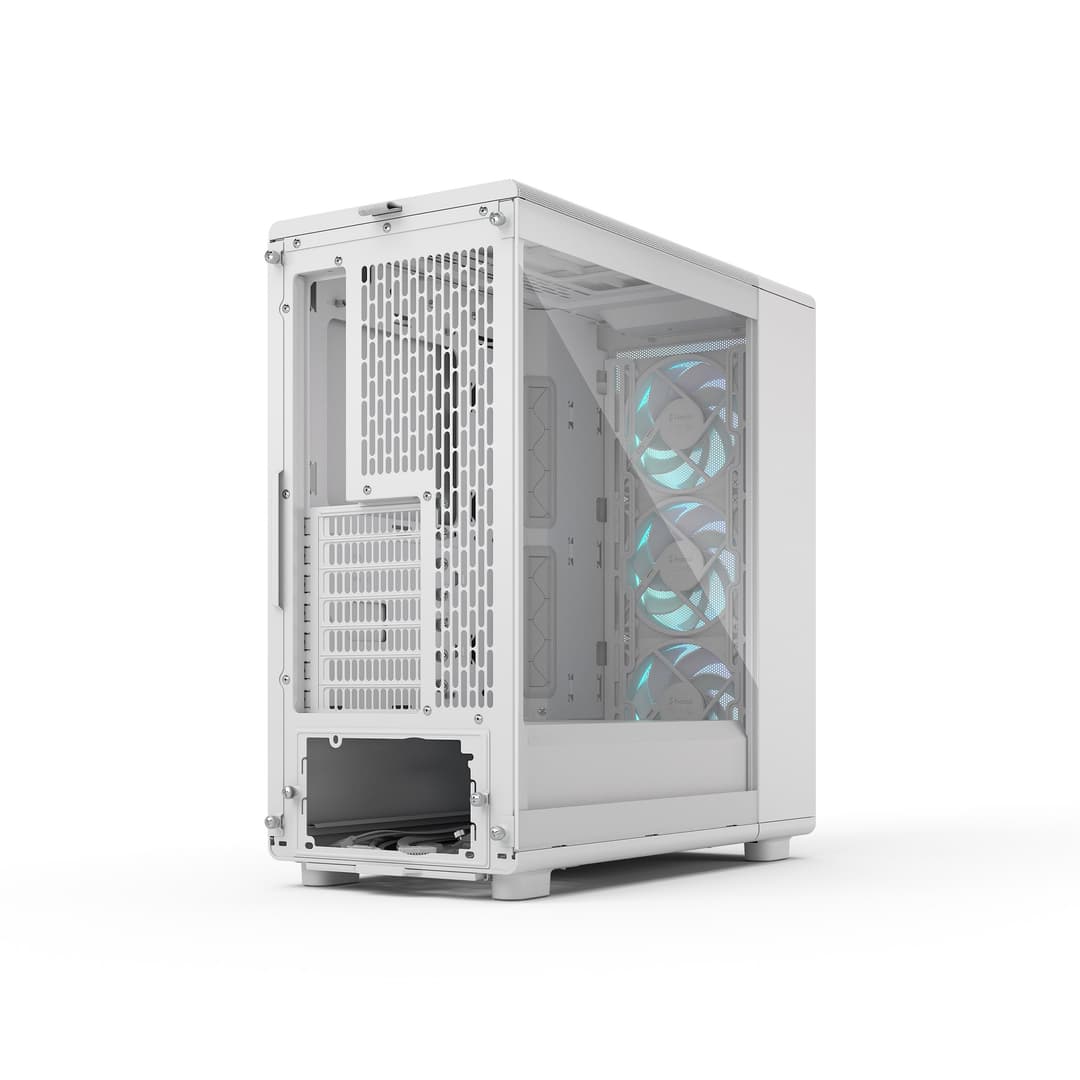 Fractal Design Epoch ATX Mid Tower Gaming PC Case - White TG RGB Clear - Image 9