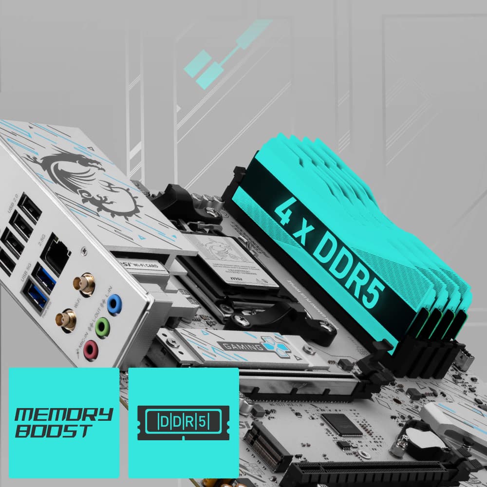 MSI B840M GAMING PLUS WIFI6E micro ATX AMD Socket AM5 Motherboard - Image 7