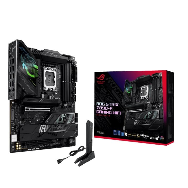 ASUS ROG STRIX Z890-F GAMING WIFI DDR5 PCIe 5.0 ATX Motherboard - Image 1