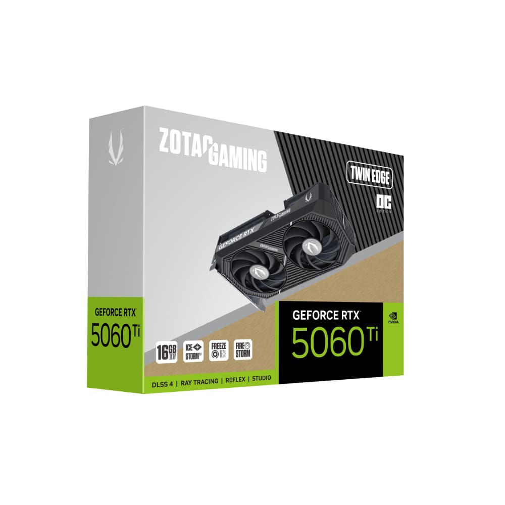 ZOTAC GAMING GeForce RTX 5060Ti Twin Edge 16GB OC Graphics Card - Image 8