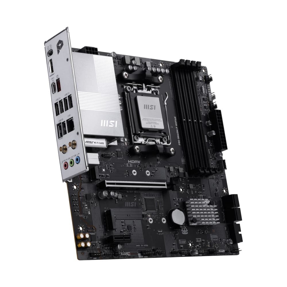 MSI PRO B840M-P WIFI6E micro ATX AMD Socket AM5 Motherboard - Image 9