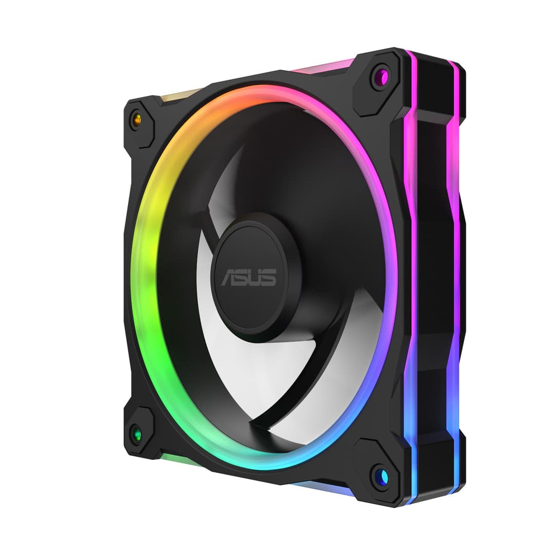 ASUS Prime MR120 ARGB 120mm PC Fan Triple Pack - Black - Image 9