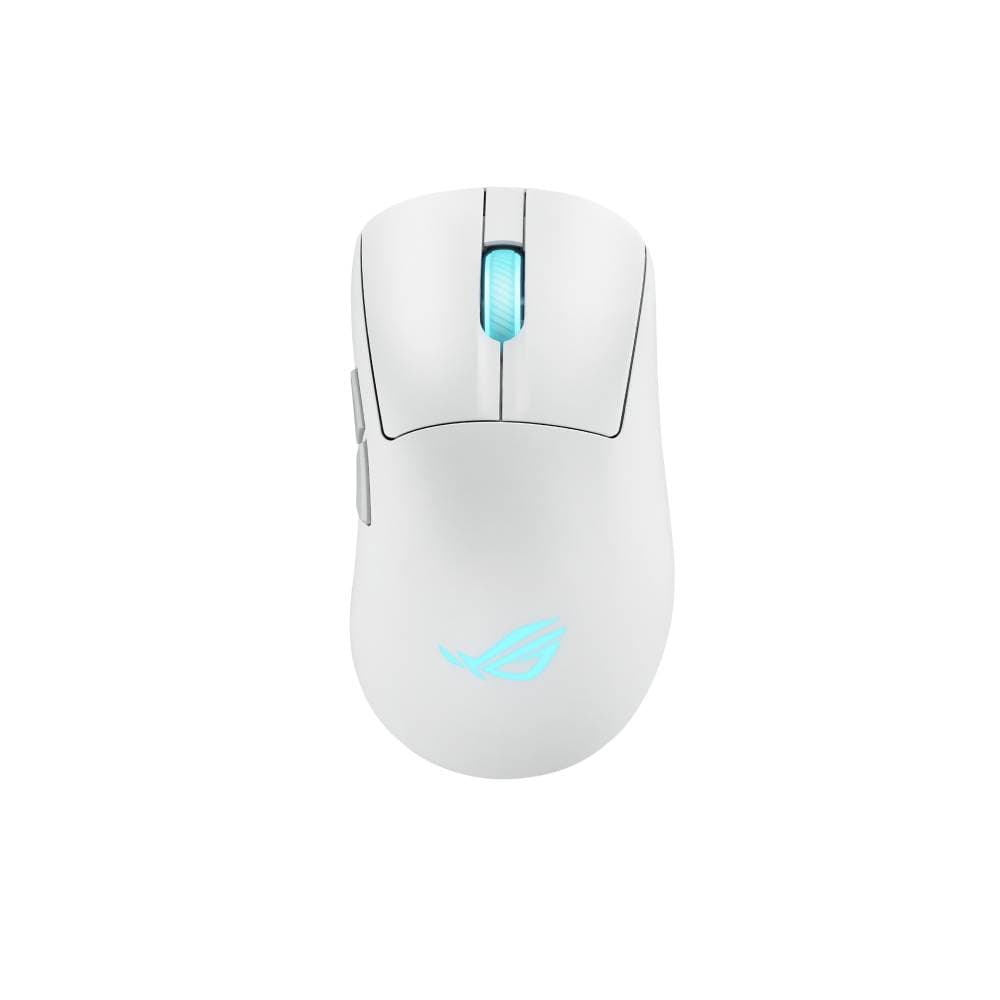 ASUS ROG Keris II Origin Wireless Lightweight RGB Gaming Mouse - White - Image 1