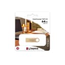Kingston Technology DataTraveler 64GB Metal USB 3.2 SE9 G3 Flash Drive - Gold thumbnail 5