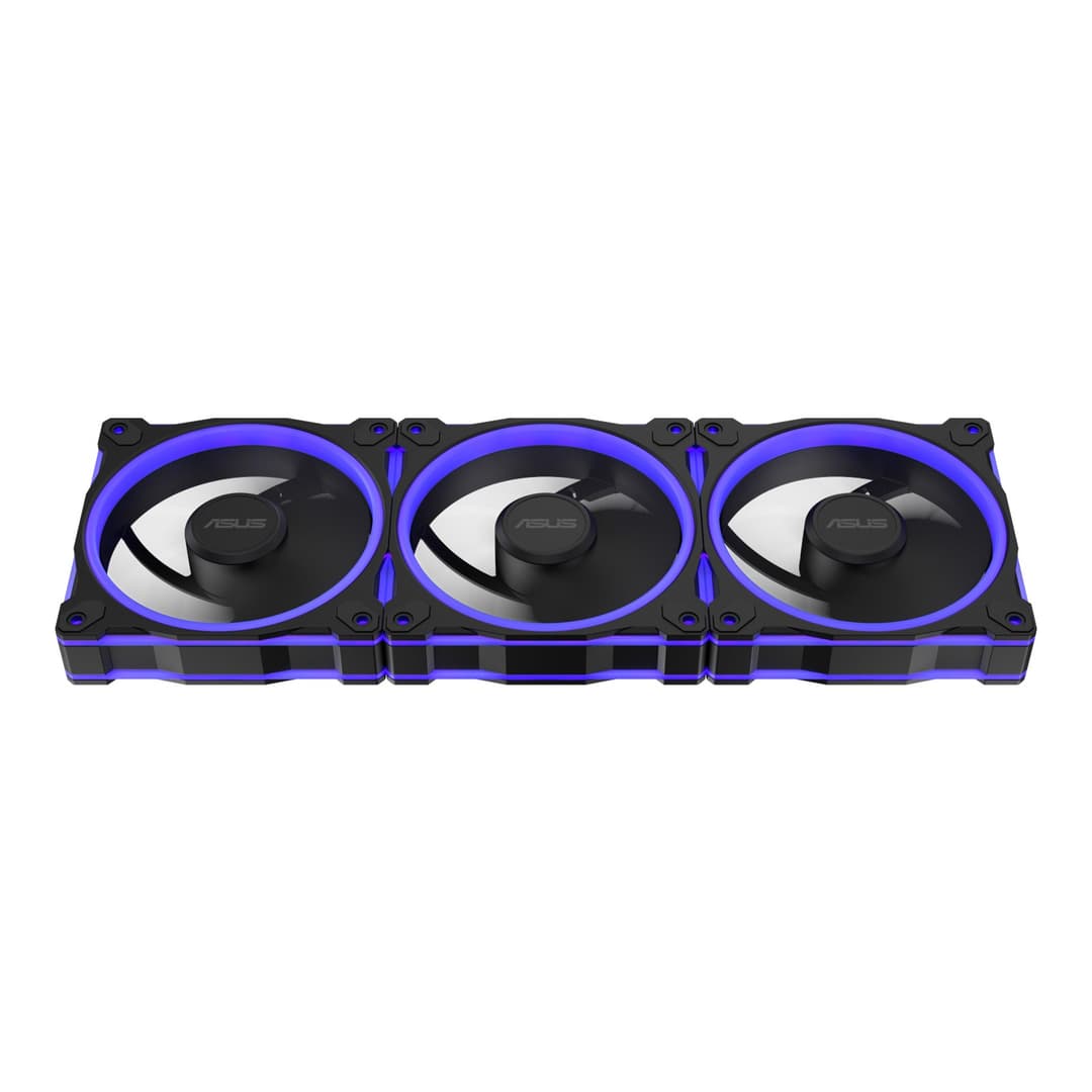 ASUS Prime MR120 ARGB 120mm PC Fan Triple Pack - Black - Image 6