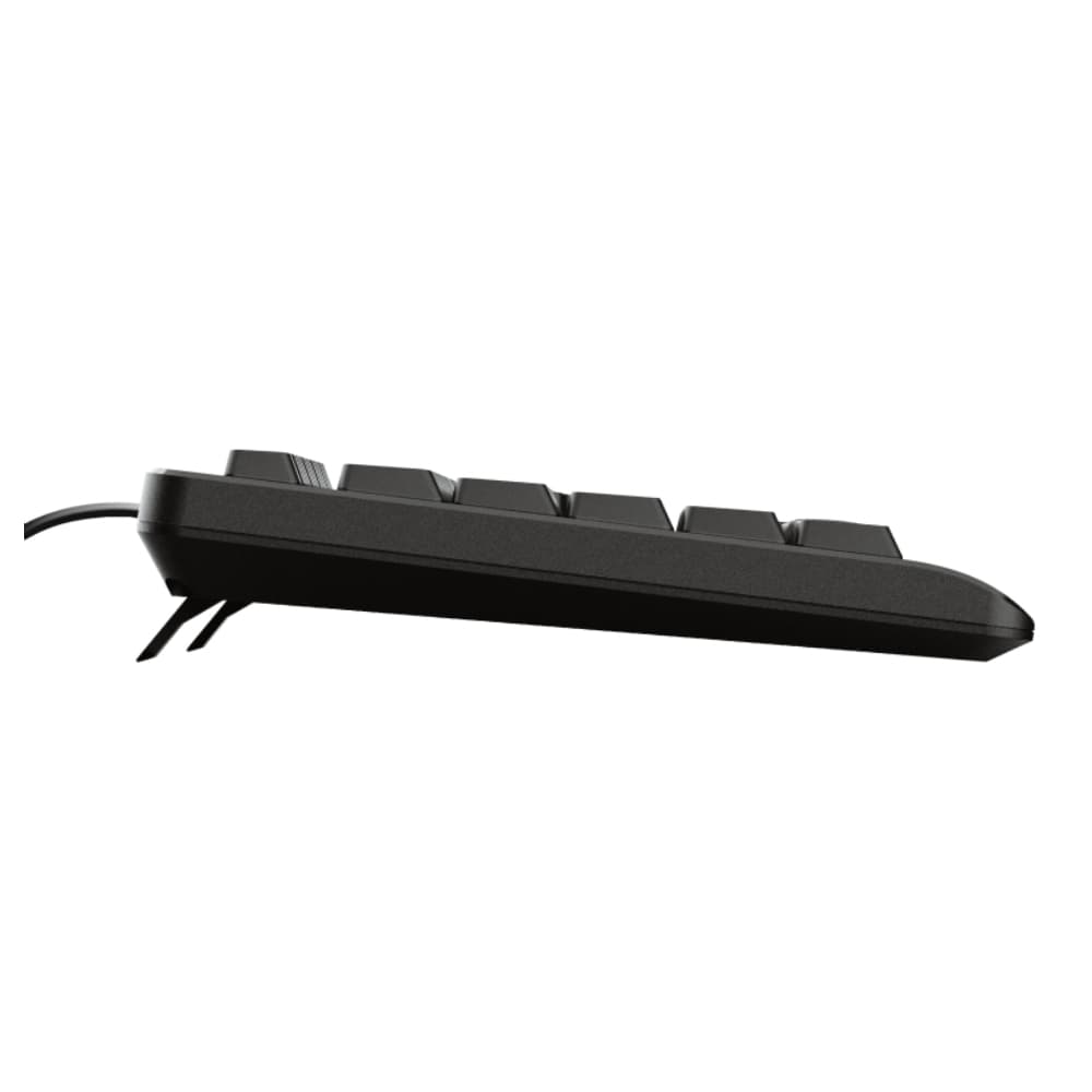 Trust TK-150 Universal USB QWERTY UK English Keyboard - Black - Image 4