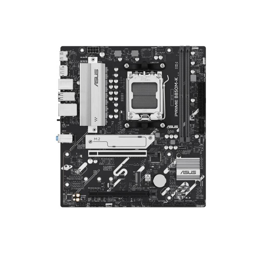 ASUS PRIME B850M-K DDR5 AMD B850 Micro-ATX Socket AM5 Motherboard - Image 2