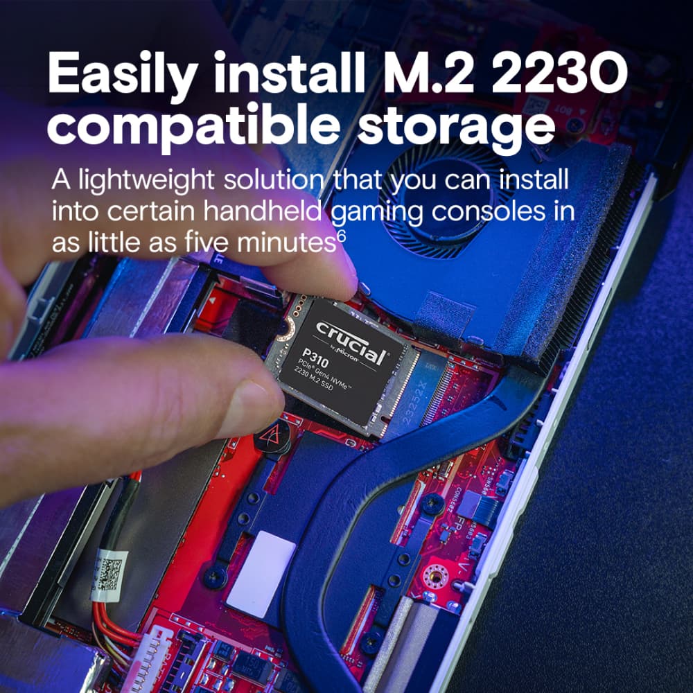 Crucial P310 2 TB M.2 NVMe 7100 MB/s Internal SSD - Image 5