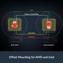Arctic Liquid Freezer III Pro 360 ARGB Intel/AMD AIO Liquid Cooler - Black thumbnail 9