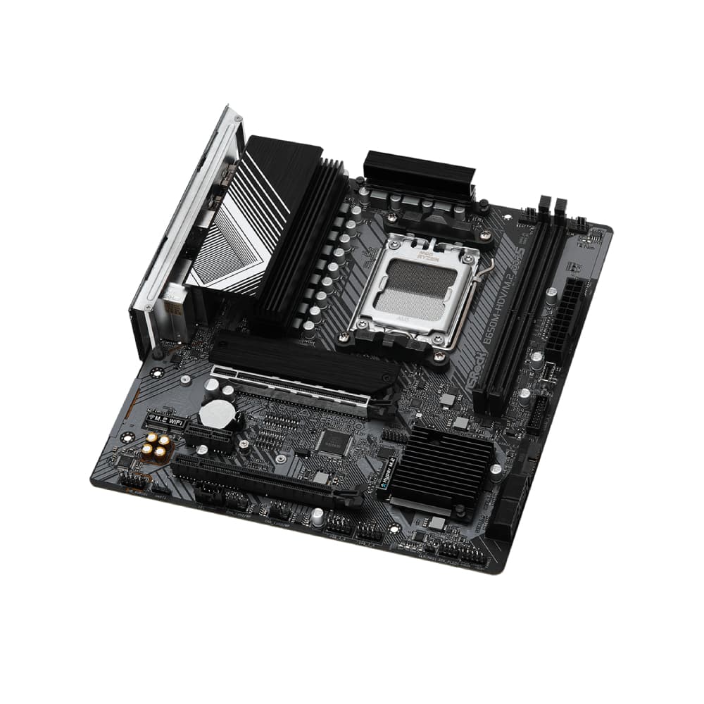 Asrock B650M-HDV/M.2 DDR5 micro ATX AM5 Motherboard - Image 3