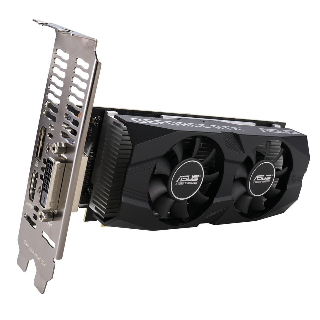 ASUS GeForce RTX 3050 LP BRK OC Edition 6GB GDDR6 Graphics Card PCI Express 4.0 - 90YV0KQ0-M0NA00 - Image 3