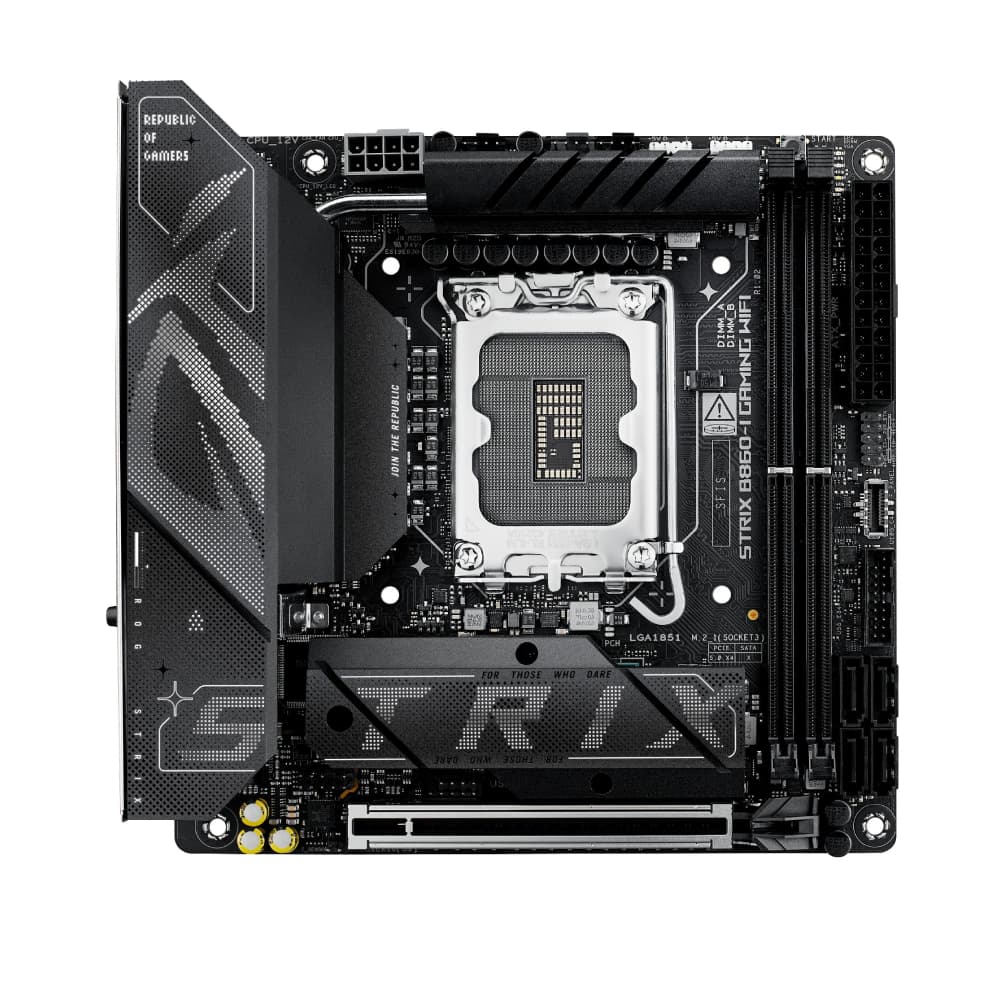 ASUS ROG STRIX B860-I GAMING WIFI Mini ITX LGA 1851 Motherboard - Image 2