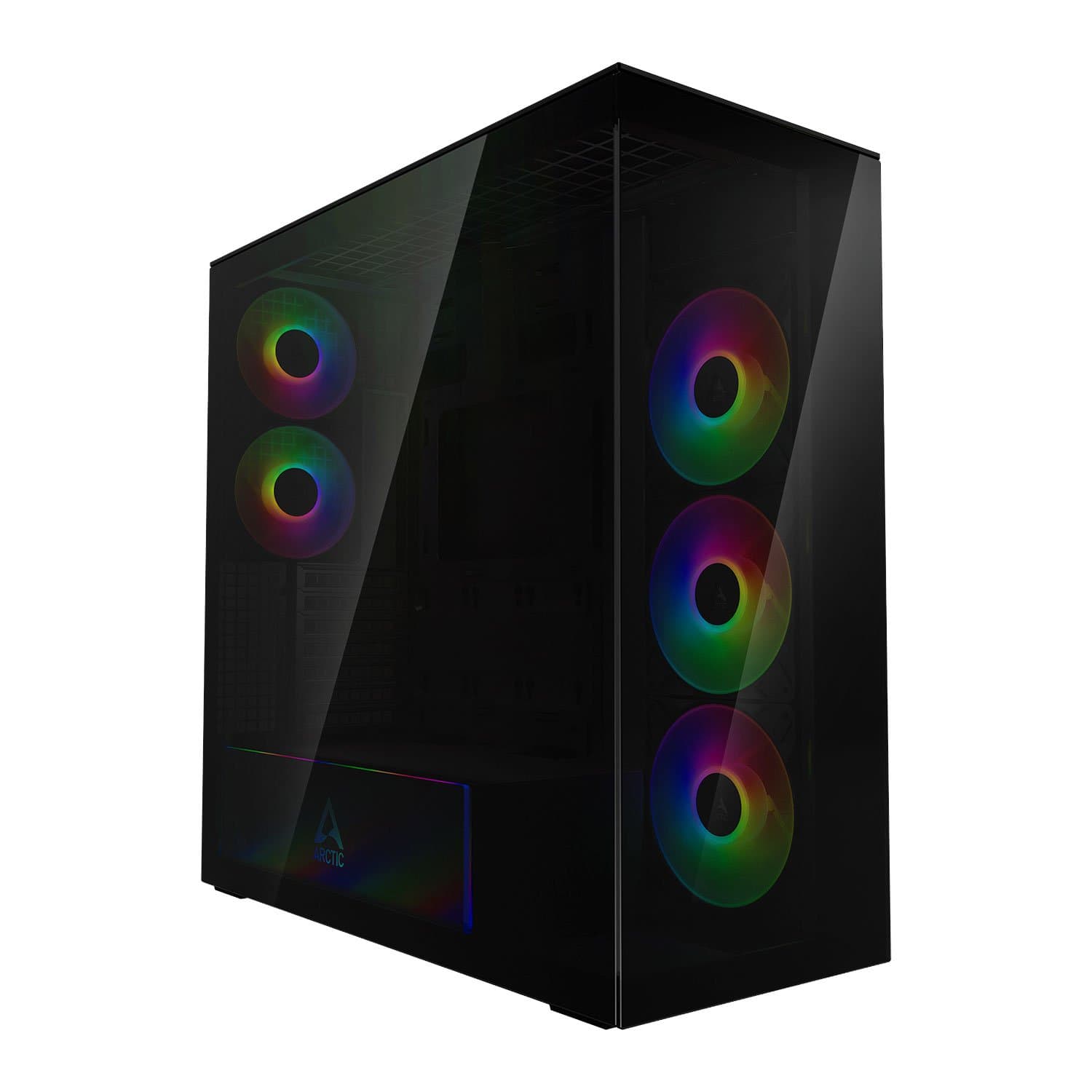 Arctic Xtender ARGB Tempered Glass Mid Tower PC Case -Black