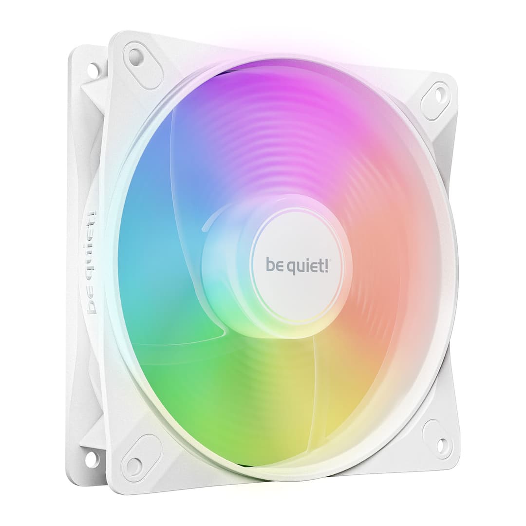 be quiet! Light Wings LX 120mm ARGB Reverse PWM Case Fan - White - Image 1