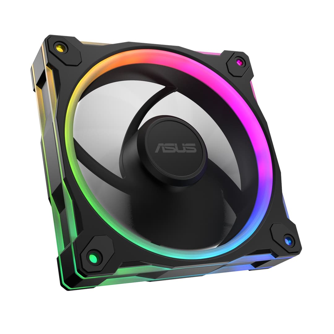 ASUS Prime MR120 ARGB 120mm PC Fan Triple Pack - Black - Image 4