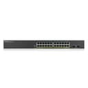 Zyxel GS190024HPV2-GB0101F Managed 24 x Gigabit Ethernet RJ45+SFP Ports Network Switch thumbnail 1