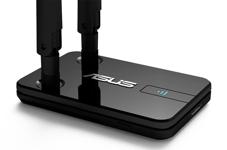 ASUS USB-AC58 Wireless Router Dual-band (2.4 GHz / 5 GHz) 5G 400+867 Mbps, USB 3.0 - 90IG06I0-BM0400 - Image 4