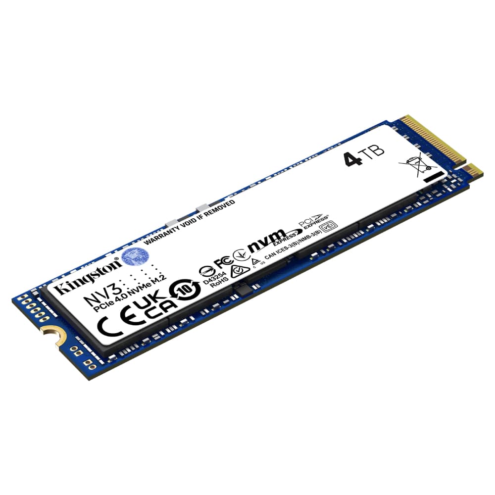 Kingston NV3 4TB M.2 NVMe PCIe 4.0 SSD - Image 2