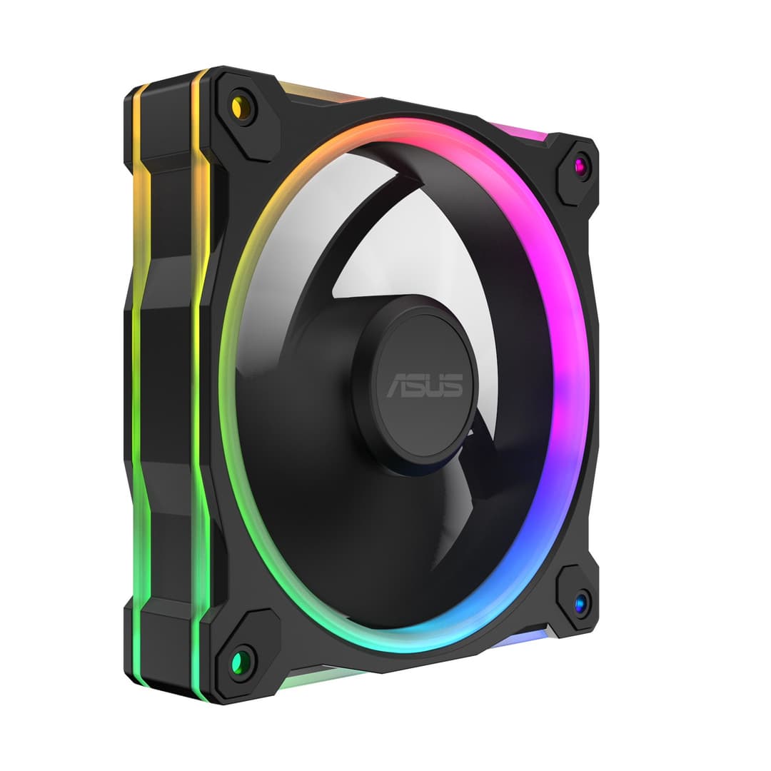 ASUS Prime MR120 ARGB 120mm PC Fan Triple Pack - Black - Image 5